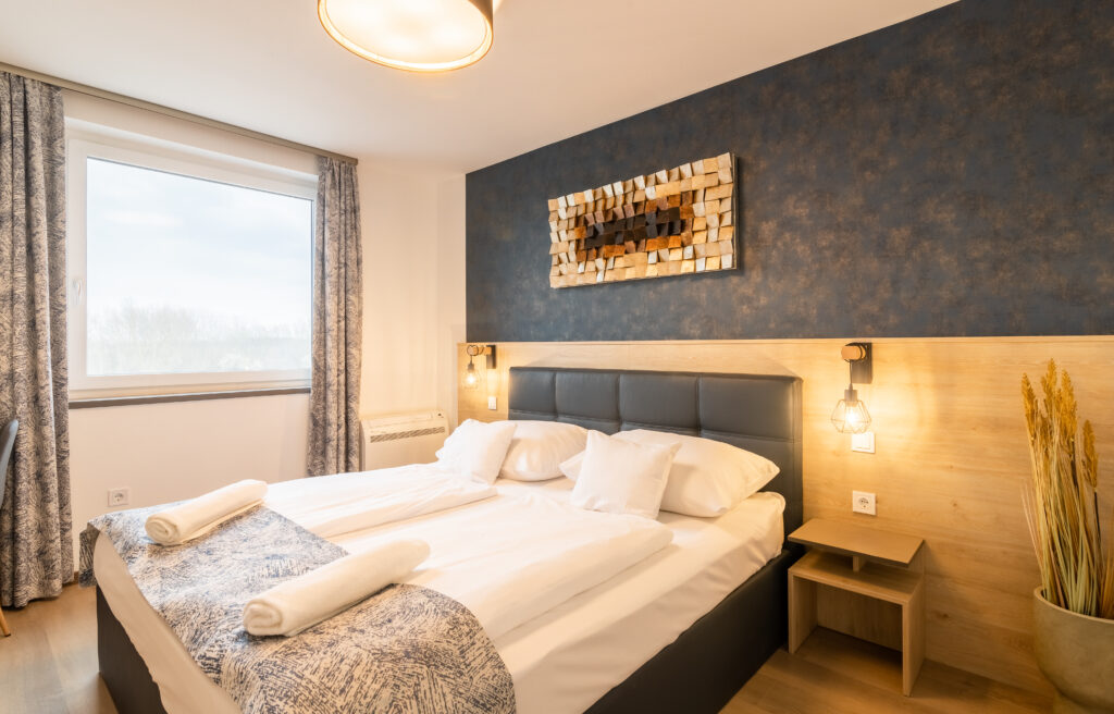 CAMERĂ DE HOTEL STANDARD Cu pat dublu Pentru cupluri și oaspeți singuri Hegyeshalom